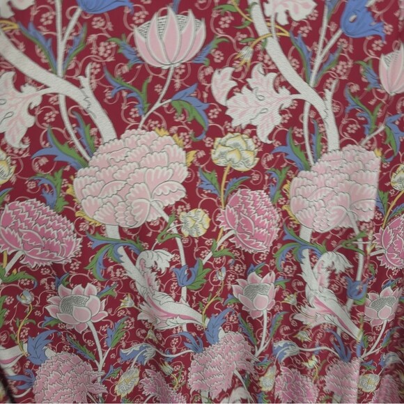 BlackMilk Cray High Neck Maxi Dress  Peonies Slinky Cap Sleeve Art To Wear - Picture 8 of 14